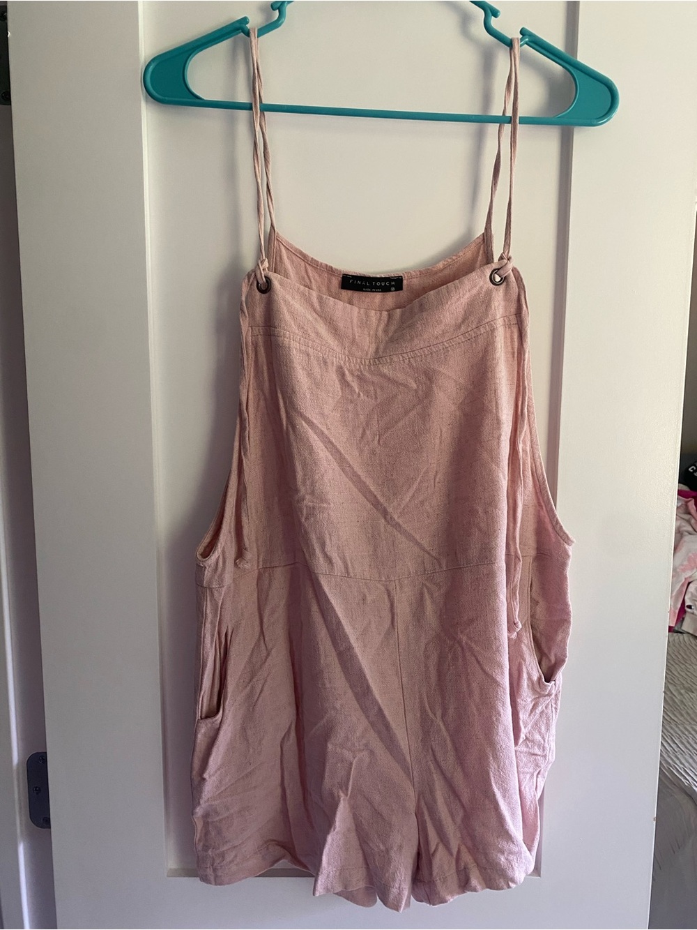 Final Touch Dusty Pink Spaghetti Strap Camisole